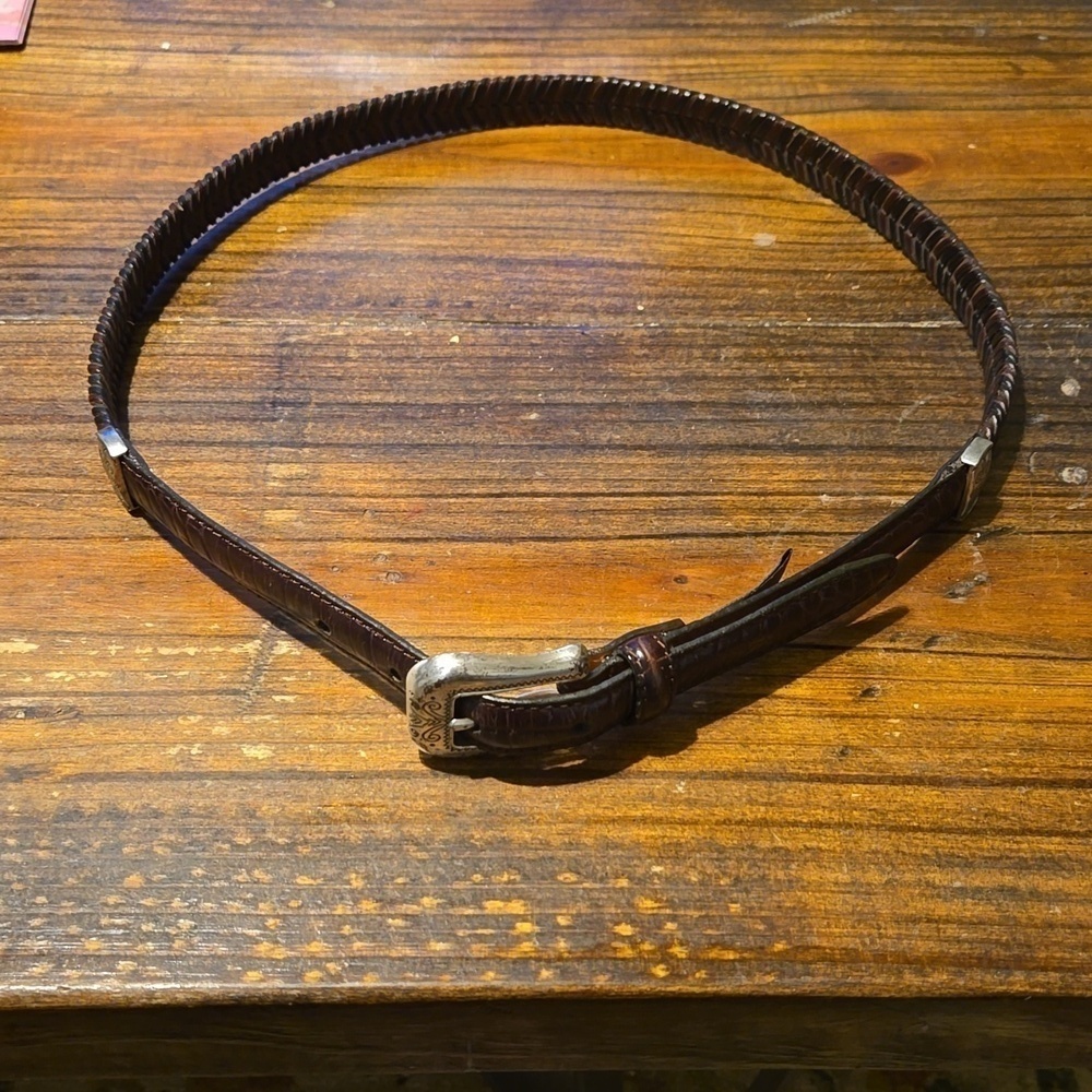 Brighton Women's Leather Belt Size Large 34